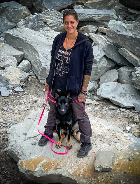 Nicole Zibung und Inka